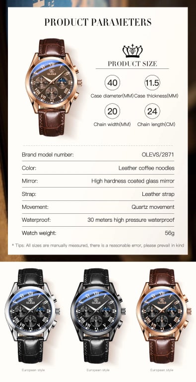 Brand New Original OLEVS Premium Quality Watch - OLEVS Watch 04