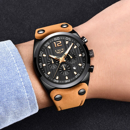 Original Lige Stylish Quartz Watch - Lige 18
