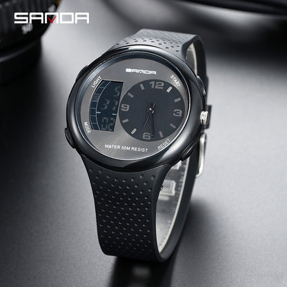 SANDA Dual Sports Original LED Digital Watch - Sanda 03
