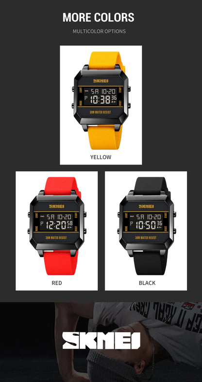 Original SKMEI Stylish Waterproof Watch - SKMEI 67