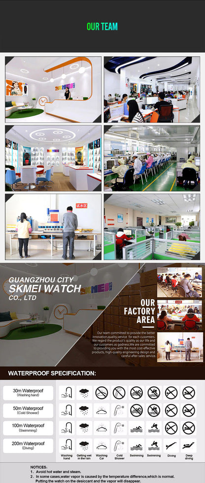 Original SKMEI Stylish Waterproof Watch - SKMEI 67