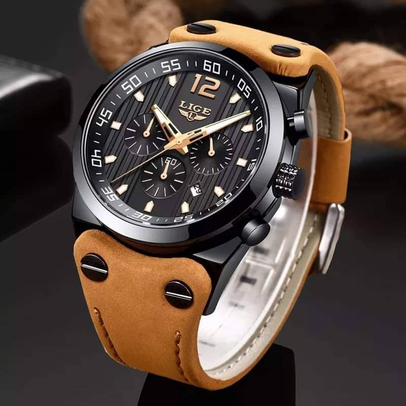 Original Lige Stylish Quartz Watch - Lige 18