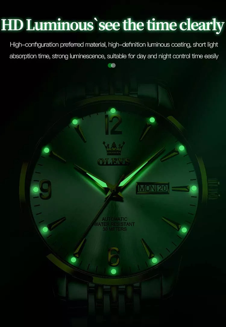 OLEVS Automatic Mechanical Watch | OLEVS Watch 19