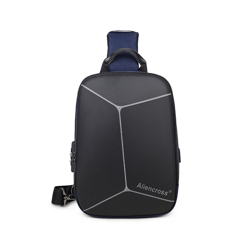 Crossbody Bag Anti-theft Shoulder Bag | USB charging Messenger Bag | Waterproof Chest Bag | KN Side Bag 04