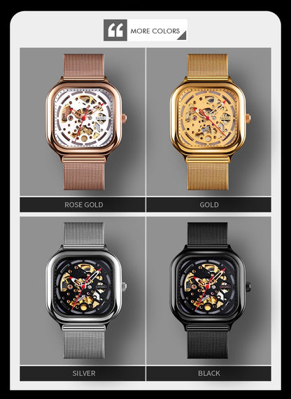 Original SKMEI Luxury Mechanical Watch For Men - SKMEI 25