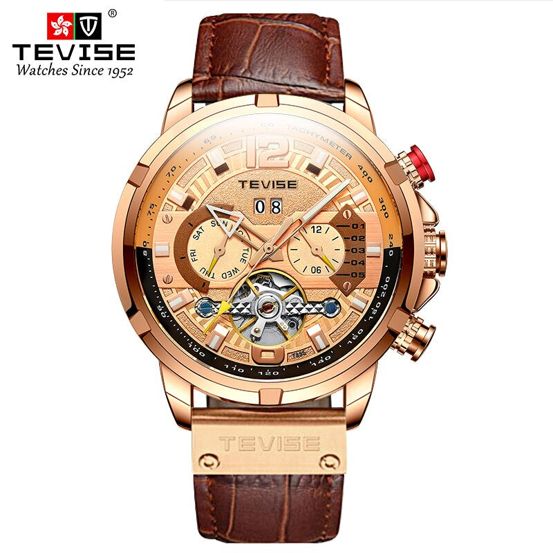 Luxury Tevise Mechanical Automatic Premium Quality Watch - Tevise 27