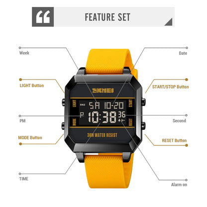Original SKMEI Stylish Waterproof Watch - SKMEI 67