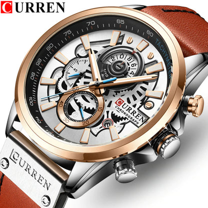 Original Trendy Stylish Stainless Steel CURREN Watch - Curren 60