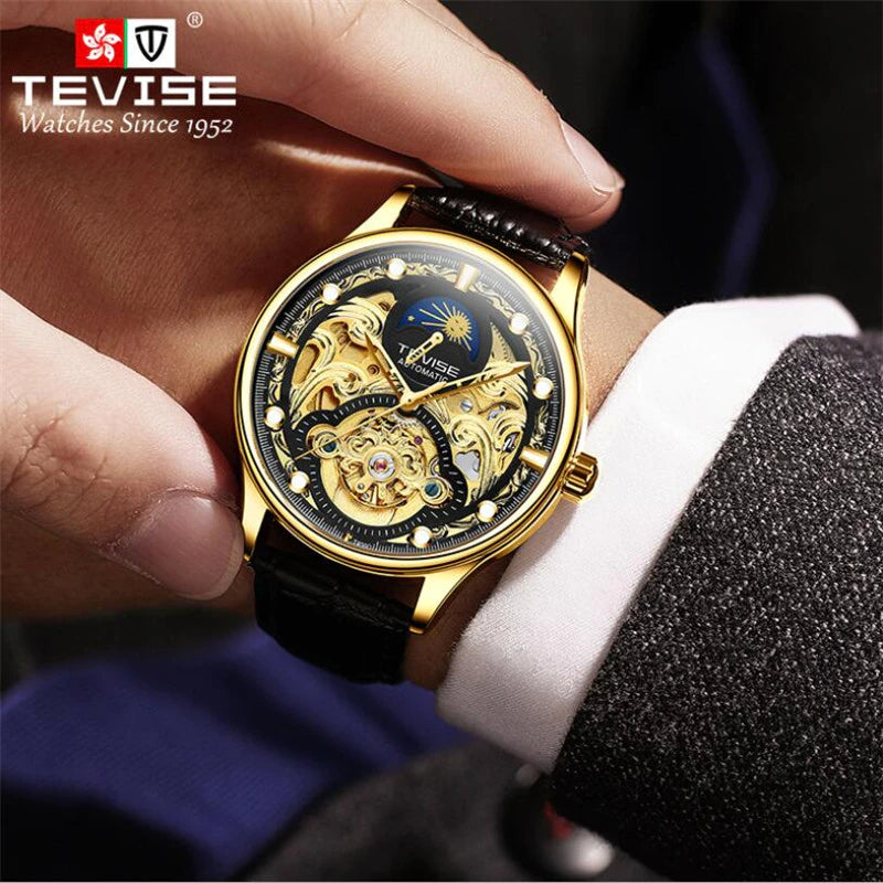 Luxury Tevise Mechanical Automatic Premium Quality Watch - Tevise 21