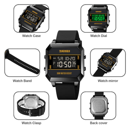 Original SKMEI Stylish Waterproof Watch - SKMEI 67