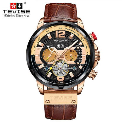 Luxury Tevise Mechanical Automatic Premium Quality Watch - Tevise 27