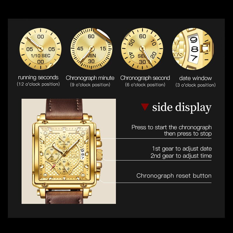 Brand New Original OLEVS Premium Quality Watch - OLEVS Watch 16
