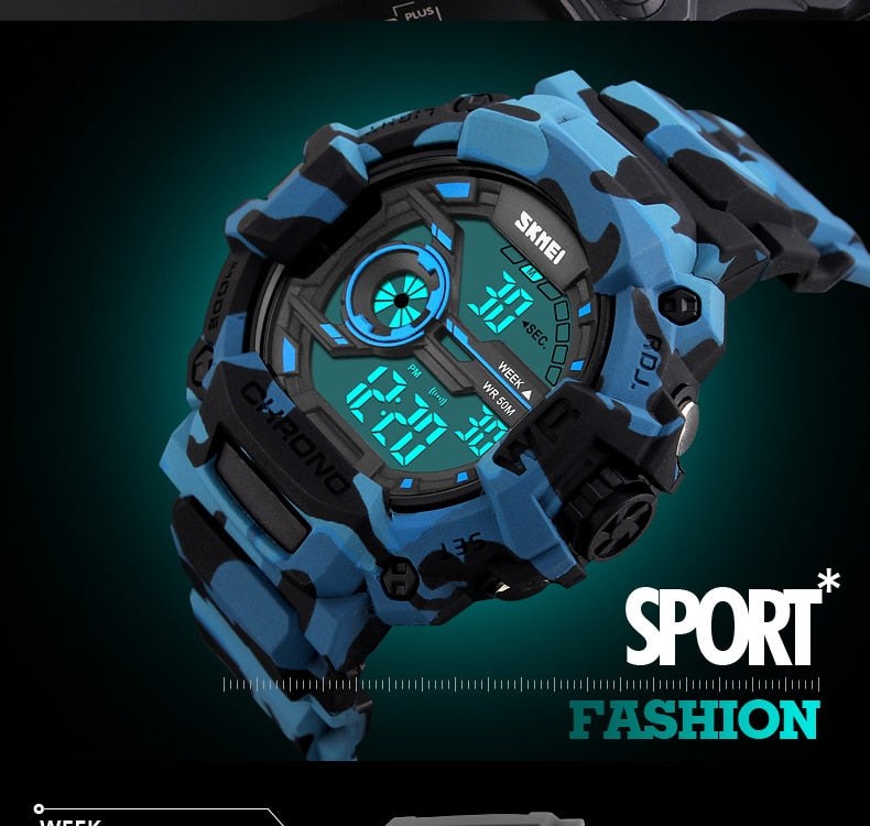 Outdoor Sports Watch Original  SKMEI Wristwatch LED Watch for Men - SKMEI 23