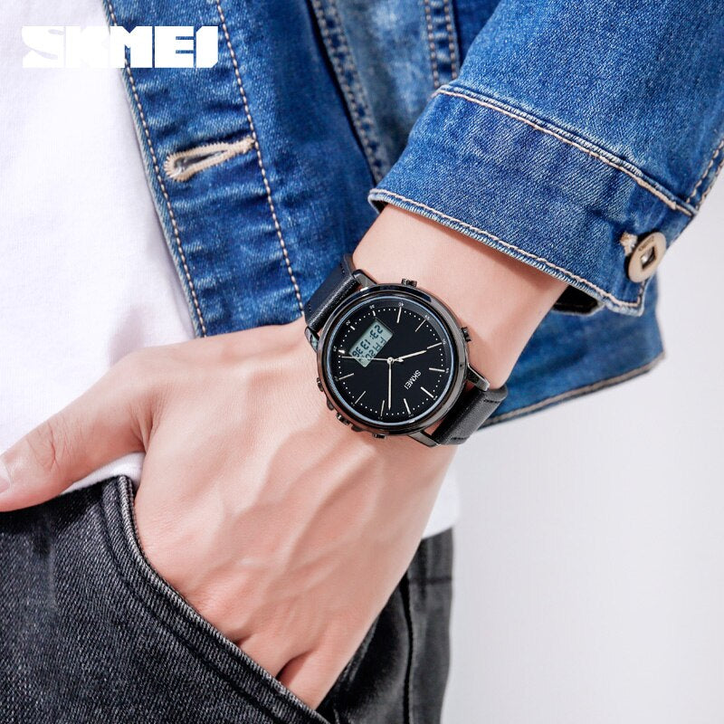 SKMEI Dual Time Digital LED Stylish Watch - SKMEI 62
