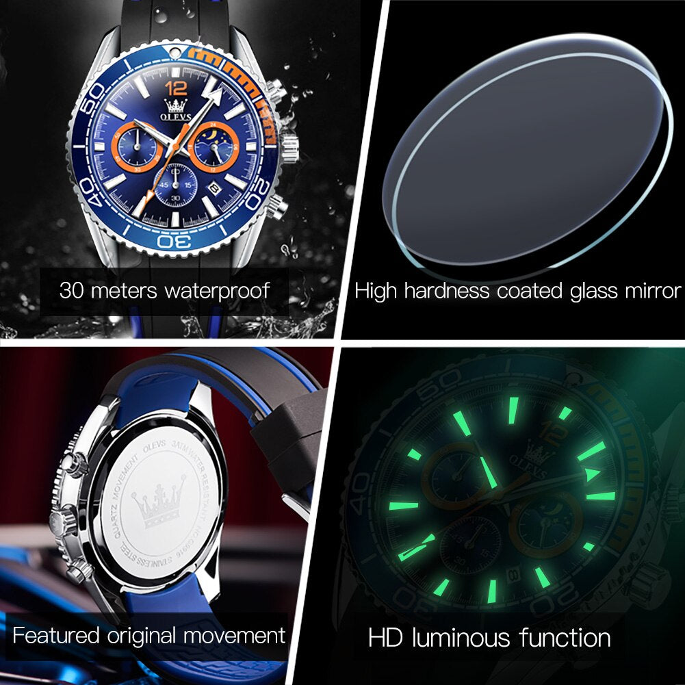 Original OLEVS Premium Quality Watch | Stock Clearance Offer | OLEVS Watch 13