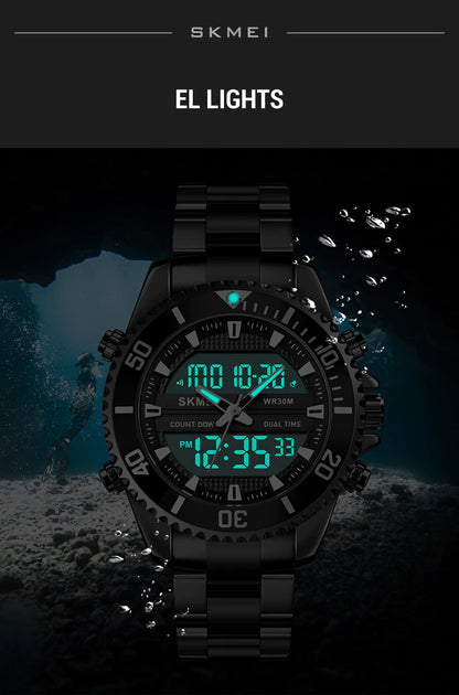 Dual Time SKMEI Digital Watch #SKMEI56