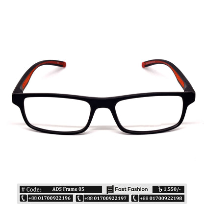 Sporty Trendy Stylish Optic Frame | ADS Frame 05 | Premium Quality