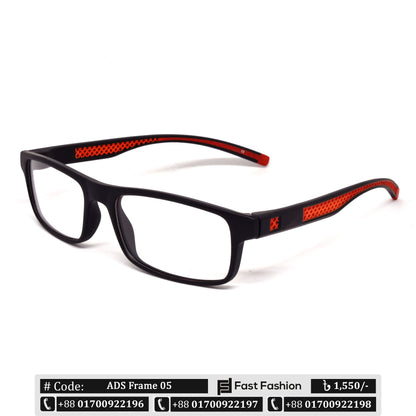 Sporty Trendy Stylish Optic Frame | ADS Frame 05 | Premium Quality