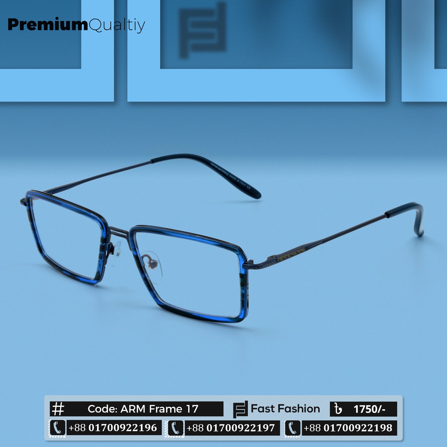 Premium Quality Trendy Stylish Optic Frame | ARM Frame 17