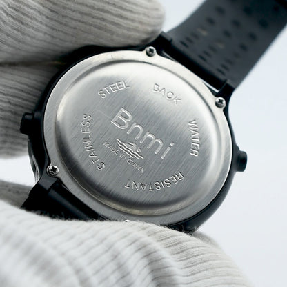 Original Sports BNMI LED Wristwatch Unique Style Watch- BNMI 02 Black