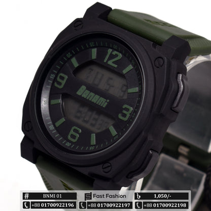Sports Watch Original  BNMI LED Wristwatch LED Watch for Men - BNMI 01
