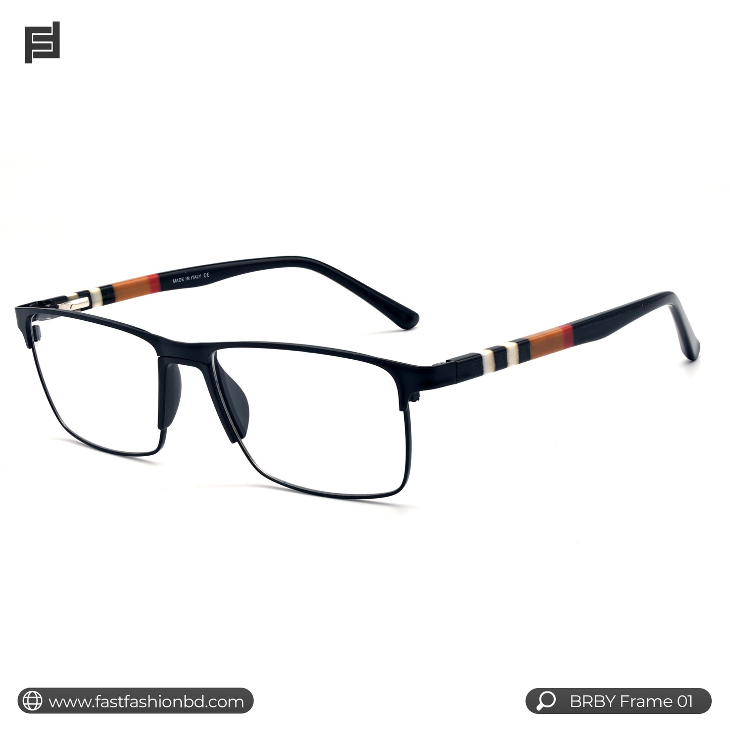 Premium Quality Eyeglass Optic Frame - BRBY Frame 01
