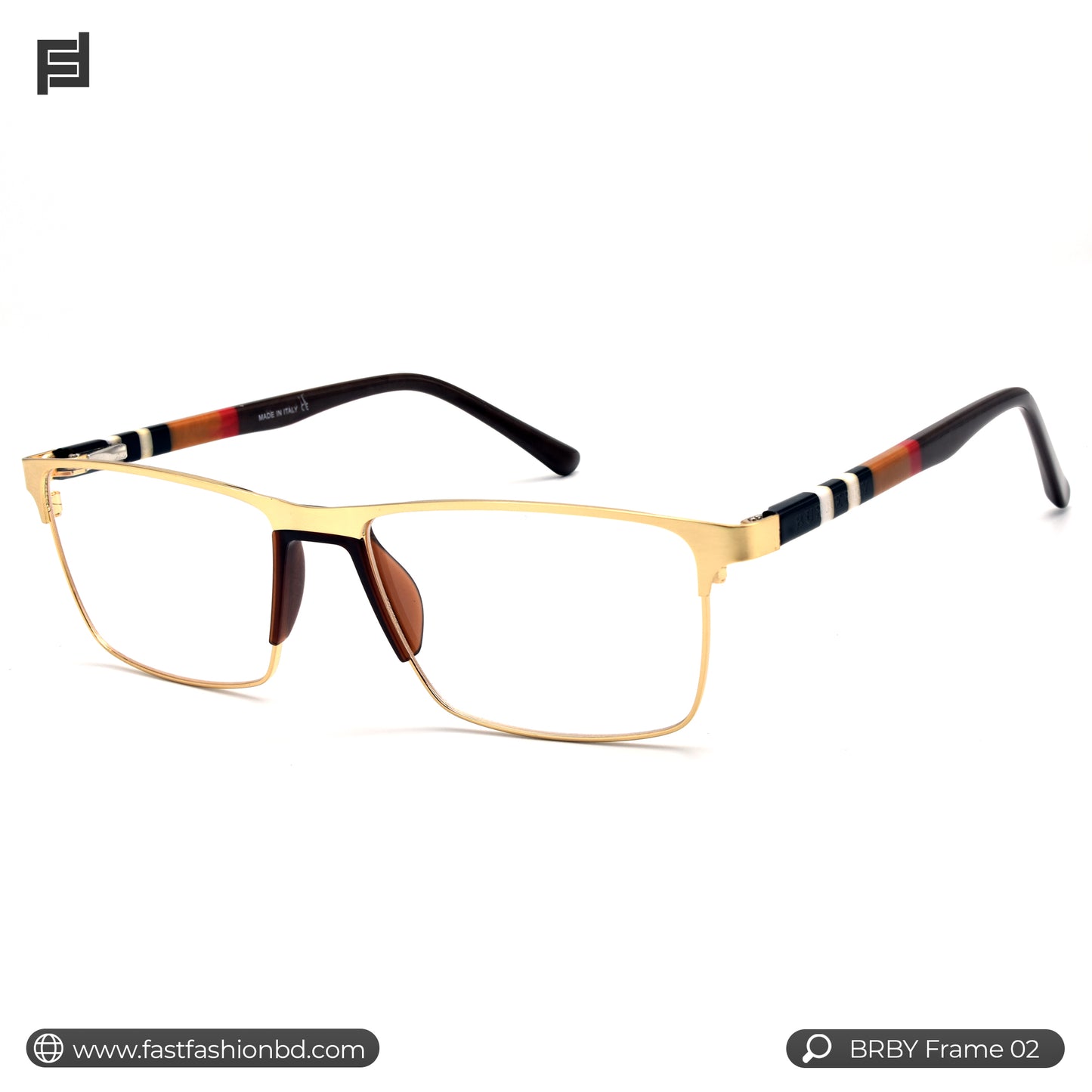 Premium Quality Eyeglass Optic Frame - BRBY Frame 02