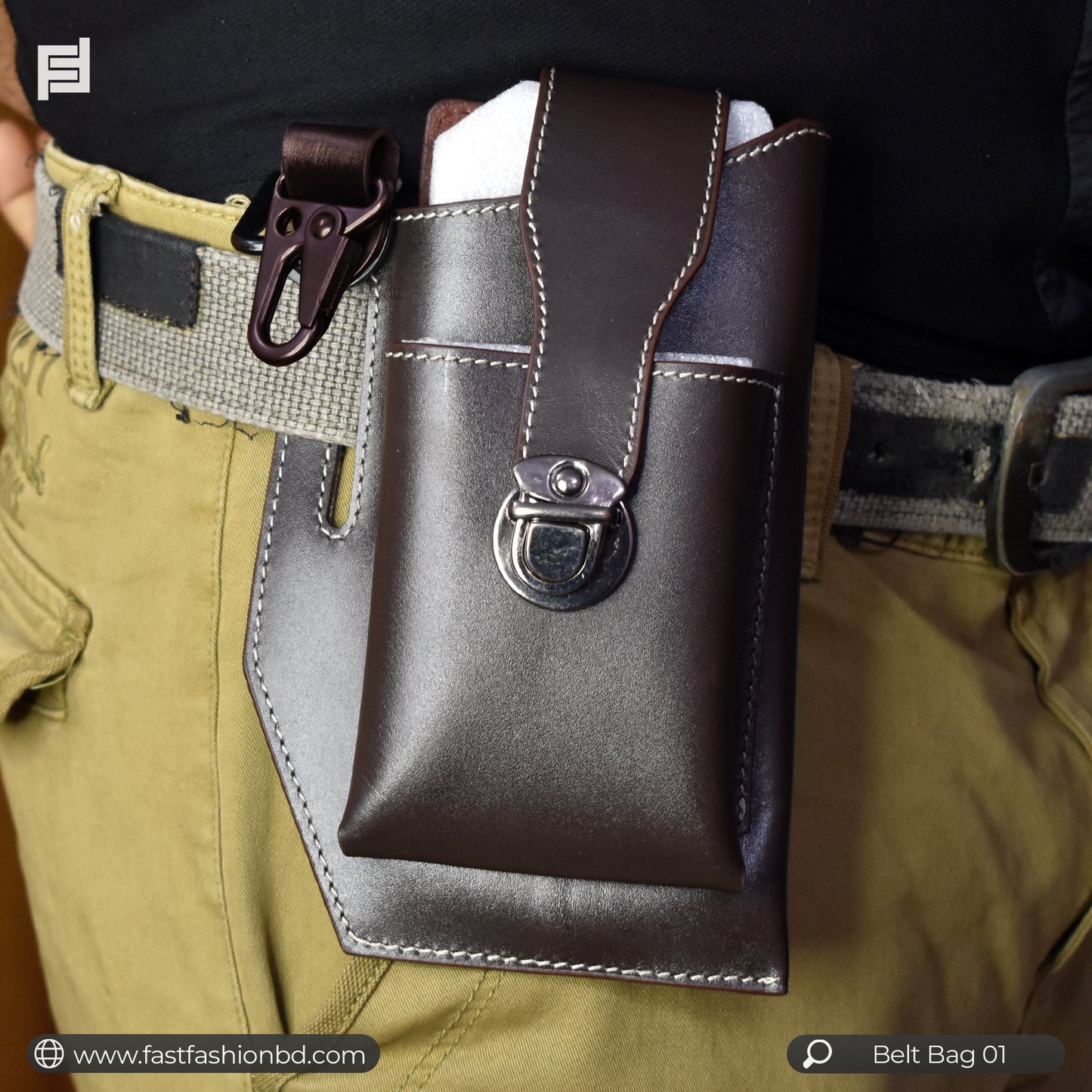 Premium Quality Leather Belt Bag | Waist Bag | Belt Bag 01