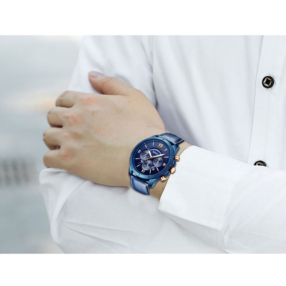 Multifunction Wristwatch Waterproof Stylish Watch - Biden 25