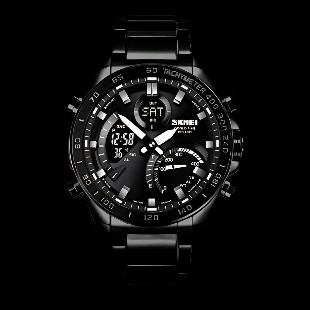 SKMEI Dual Time LED Watch | SKMEI 70