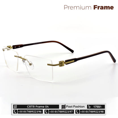 Modern Looking Trendy Stylish Optic Frame | CRTR Frame 04 | Premium Quality
