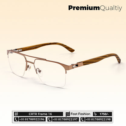 Modern Looking Trendy Stylish Optic Frame | CRTR Frame 16 | Premium Quality