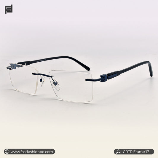 Modern Looking Trendy Stylish Rimless Optic Frame | CRTR Frame 17