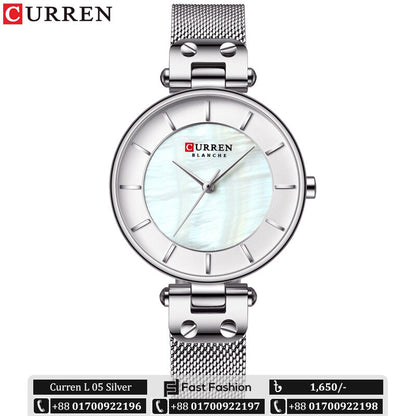 Original Trendy Stylish Stainless Steel CURREN Watch for Women | Curren L 05