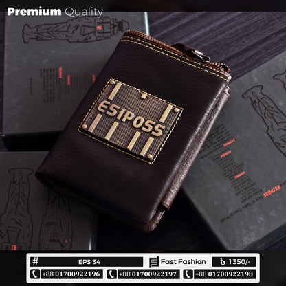 Original Esiposs Leather Wallet | Pocket Size Wallet | EPS 34