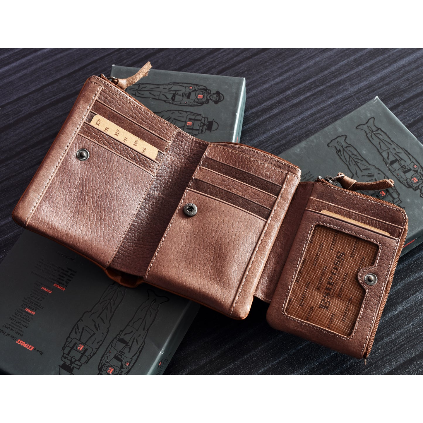 Original Esiposs Leather Wallet | Pocket Size Wallet | EPS 35