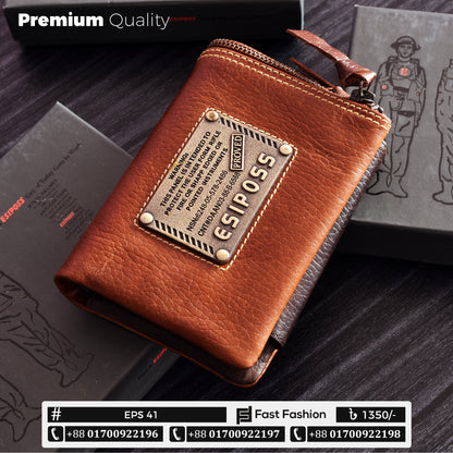 Original Esiposs Leather Wallet | Pocket Size Wallet | EPS 41