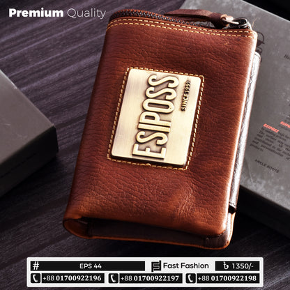 Original Esiposs Leather Wallet | Pocket Size Wallet | EPS 44