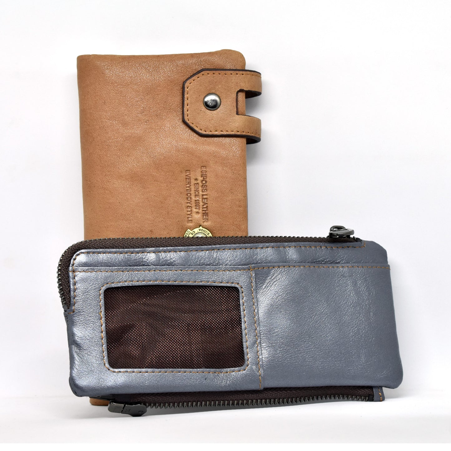Original Esiposs Leather Long Wallet | Mobile Size Wallet | EPS Long 07