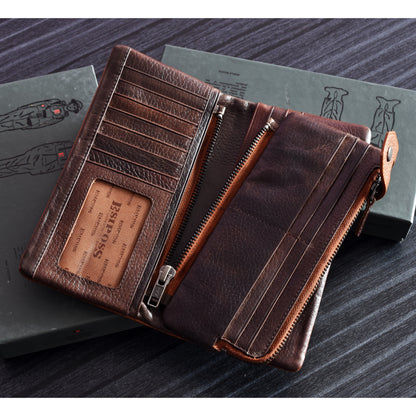 Original Esiposs Leather Long Wallet | Mobile Size Wallet | EPS Long 18