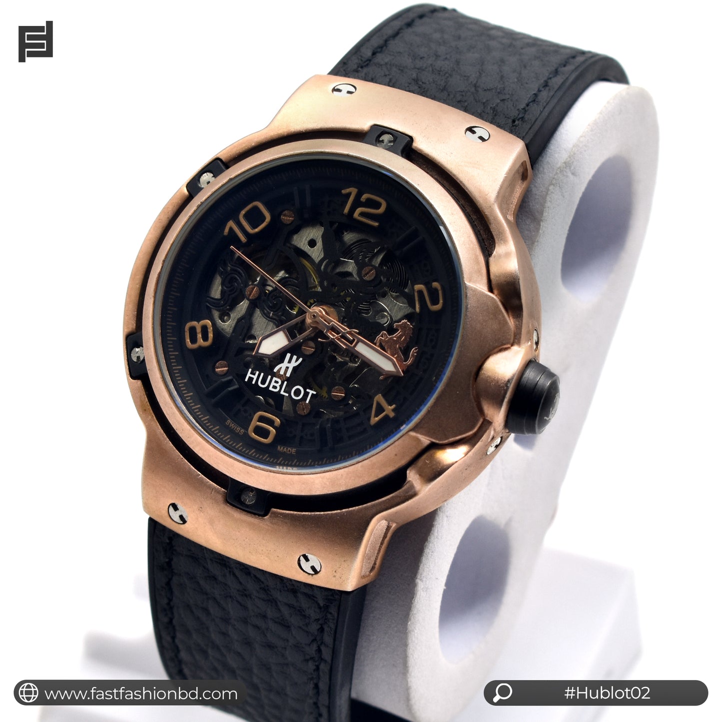 Brand New Premium Quality Mechanical Automatic Watch - #Hublot02