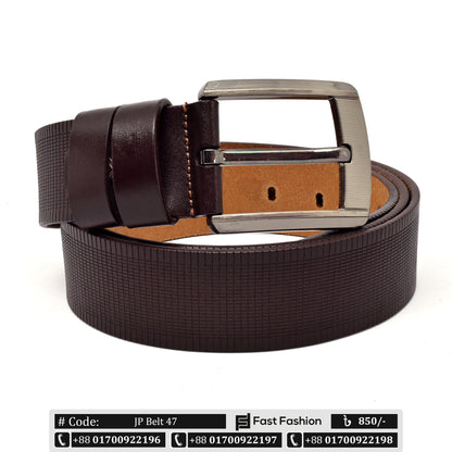 Premium Quality Original Leather Belt 47 | JP Collection