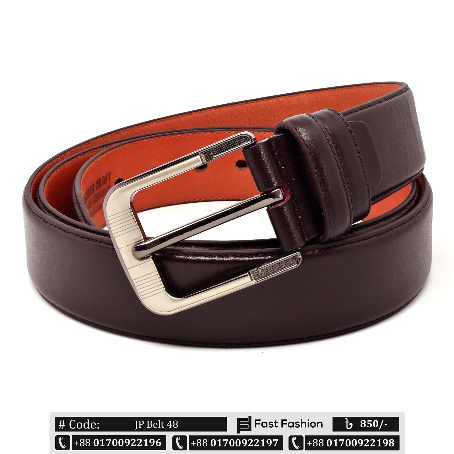 Premium Quality Original Leather Belt 48 | JP Belt 48