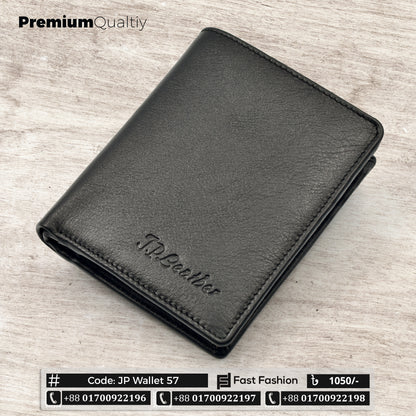 Original Leather Pocket Size Premium Quality Wallet | JP Wallet 57