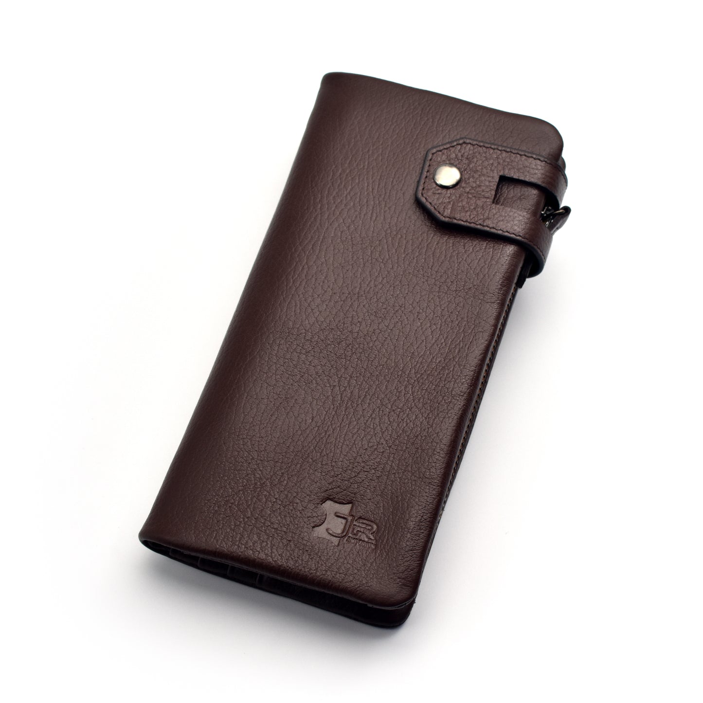 New Premium Quality Original Leather Long Wallet | JP Wallet 72 Chocoalte