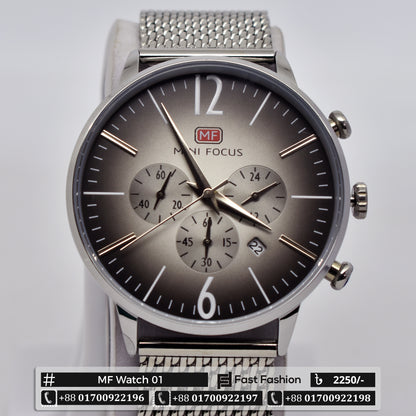 Stylish Quartz Business Class Original Mini Focus Watch For Men - MF Watch 01