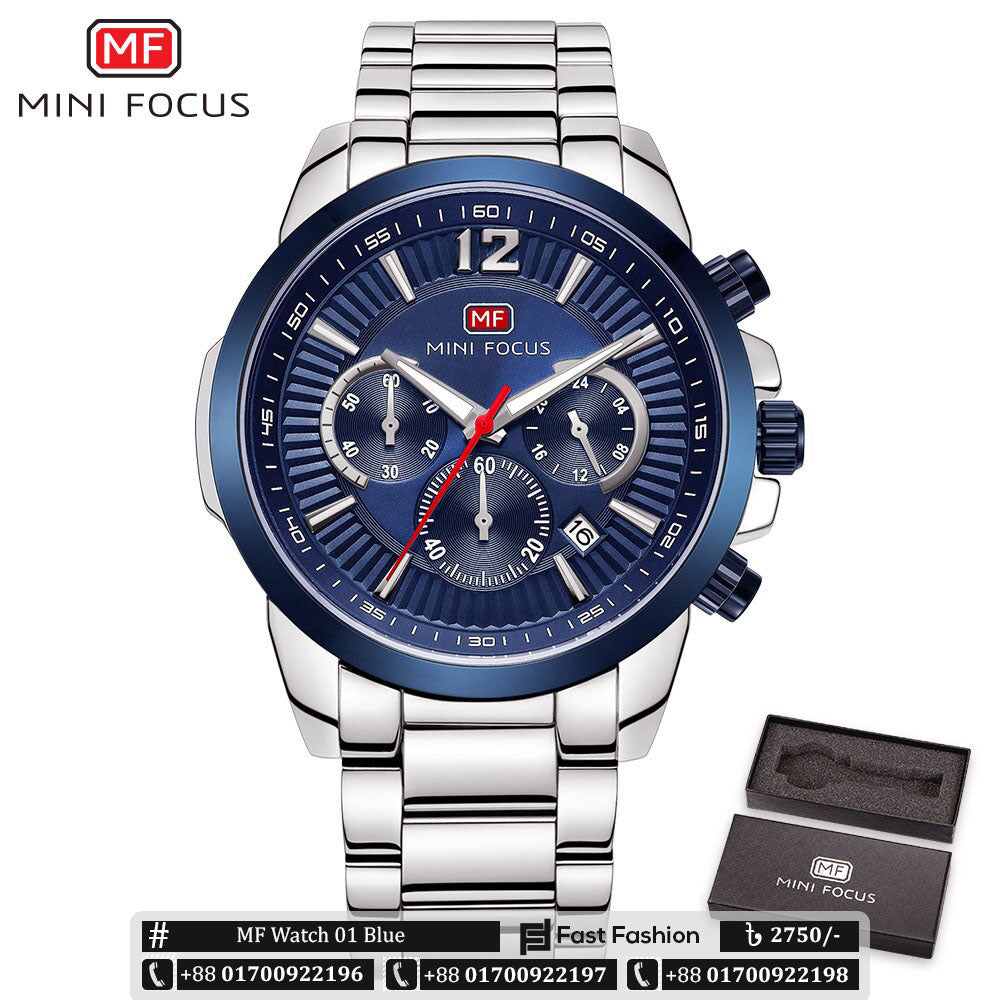 Quartz Business Unique Stylish Mini Focus Watch For Men - MF Watch 01