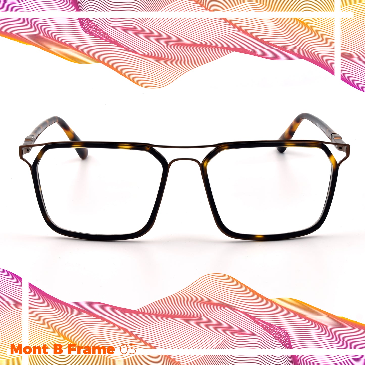 Trendy Stylish Optic Frame | Mont B Frame 03 | Premium Quality