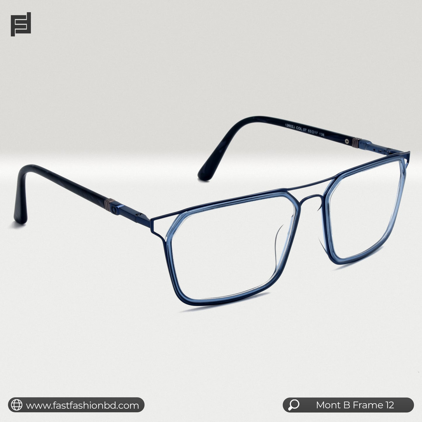Trendy Stylish Optic Frame | Mont B Frame 12 | Premium Quality