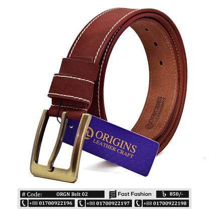 Premium Quality Original Leather Belt - ORGN Belt 02